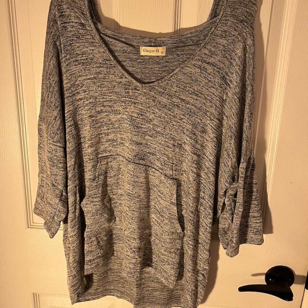 Grey Athleisure Hoodie - very comfy